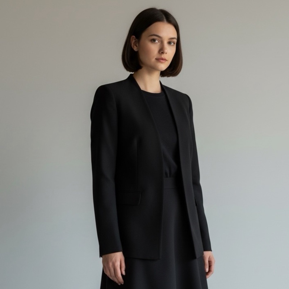 Aritiza Babaton - Classic Hip Length Black Blazer